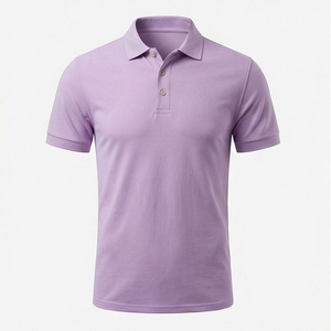 เสื้อโปโลผู้ชายคุณภาพสูงสำหรับฤดูร้อน ผ้าฝ้าย สีตามสั่ง ปักโลโก้ พิมพ์ลาย ไซส์ใหญ่ แขนสั้น ดีไซน์สวย - Product Image 1