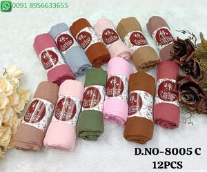 Crinkle Cotton Lowest Price in all over wholesale market best <b>Scarf</b> stoles with soft and comfortable 00918956633655 ind - Product Image 1