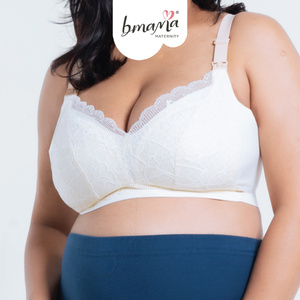 Bmama Plus Size Nursing <b>Bra</b> Wireless Full Support Maternity Breastfeeding <b>Bra</b> Wholesale - Product Image 2