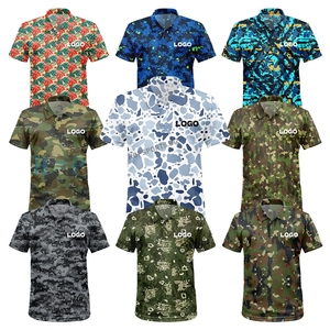 Golf Sportswear Manufacturer Sublimation Custom Golf Shirts Short Sleeve Jersey Custom Printed Dry Fit Golf Shirts - Product Image 5