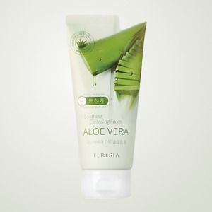Nettoyant visage apaisant à l'aloe vera Tersia, soin coréen original, 150g, fabriqué en Corée - Product Image 3