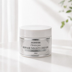 Crème de nuit coréenne, crème de soin élastique, soin hydratant de nuit, soin de la peau pour une jeunesse durable, crème de nuit pour le visage, crème réparatrice de la peau - Product Image 2