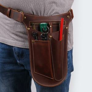 Heavy Duty Leather Waterproof <b>Work</b> Organizer Durable Electrician Contractor Bag <b>Pouch</b> Carpenter Customizable OEM ODM - Product Image 3