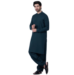 Vente en gros de shalwar kameez pakistanais modernes pour hommes en coton modal viscose soie de haute qualité, design fantaisie, pour les fêtes, saison toute l'année - Product Image 3