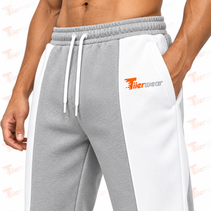 Wholesale <b>Mens</b> Flare Jogger <b>Pants</b> <b>Lounge</b> Wear Soft Brushed Fleece Relaxed Sweatpants Elastic Waist Wide Leg Long <b>Pants</b> - Product Image 5