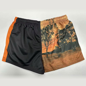 Shorts de course pour hommes, nouvelle collection, design OEM personnalisé, séchage rapide et respirant, impression par sublimation de qualité supérieure. - Product Image 5