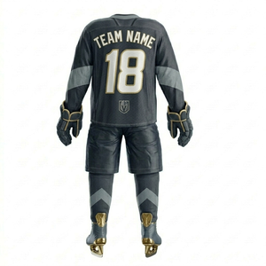 Uniformes de Hockey sobre Hielo Personalizados con Nuevo Diseño 2026, Ropa Deportiva para Equipos Adultos, Sublimación Impresa, Color Personalizado, Transpirable y de Secado Rápido - Product Image 5