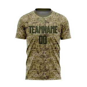 ชุดเสื้อฟุตบอลลายพรางแบบกำหนดเองสำหรับผู้ชาย แขนสั้น ระบายเหงื่อได้ดี ทรงสปอร์ต ชุดทีม พิมพ์ลายแบบซับลิเมชั่น สำหรับทุกฤดูกาล - Product Image 6