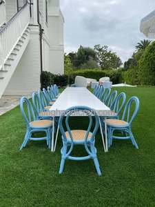 Chaises pour enfants en rotin faites à la main pour la location d'événements, fêtes d'anniversaire, cérémonies de mariage, décoration d'événements bohèmes naturels - Product Image 3