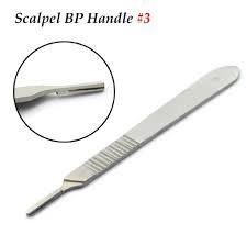 Scalpel chirurgical stérile jetable certifié CE, 15 unités, classe II, en acier inoxydable avec manche en plastique - Product Image 4