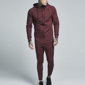 Ensemble de survêtement d'hiver personnalisable pour hommes – Nouveau design, manches longues, col à capuche, couleur unie, grandes tailles, vêtements de sport écologiques – En promotion - Product Image 3