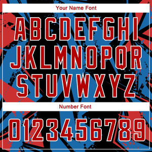 Maillot de basket personnalisé noir et rouge-bleu, respirant, sans manches, col en V, haute qualité, 100% polyester, idéal pour le lycée - Product Image 6