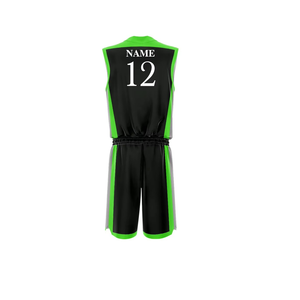 Uniforme de basketball personnalisé 2026 100% coton respirant imperméable écologique col en V semi-élastique taille élastique devant unisexe adulte - Product Image 3