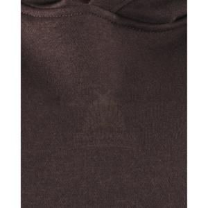 เสื้อครอปมีฮู้ดผ้าฟลีซเนื้อนุ่มรุ่นสั้นมี320GSM ไหล่ตกสไตล์ทันสมัยด้านหน้าแบบสวมหัวปรับแต่งได้ - Product Image 5