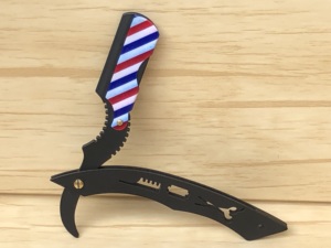 Nueva Cuchilla de Afeitar de Acero Inoxidable de un Solo Filo para Barbería, Venta al por Mayor, Alta Calidad - Product Image 4