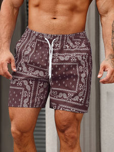 Shorts de plage vintage à fleurs 3D pour enfants, shorts décontractés pour les vacances à Hawaï, shorts d'été légers à séchage rapide, shorts tendance pour garçons - Product Image 4