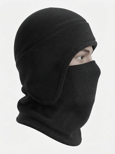 Gorro de lana de invierno con cubre orejas y cubre rostro, cálido, suave y cómodo para actividades al aire libre - Product Image 6