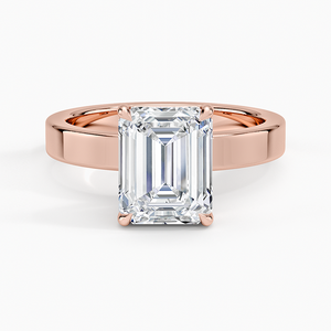 Anillo Solitario de Joyería Fina de 3 mm con un Diseño Brillante - Product Image 1
