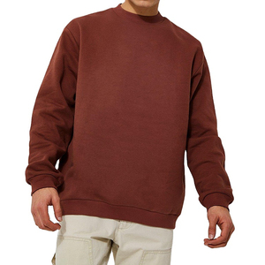 เสื้อสเวตเชิ้ตคอกลมโอเวอร์ไซส์ ผ้าฝ้ายเฟรนช์เทอร์รี่ 100% สไตล์สตรีทแวร์  โลโก้สั่งทำ  ทรงไหล่ตก สำหรับผู้ชาย ปี 2026 - Product Image 6