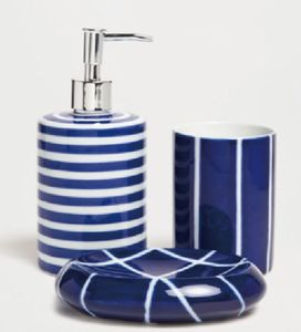 Luxury Handmade White Bone Inlay Bathroom Accessories <b>Set</b> <b>Soap</b> Dispenser Toothbrush Holder Tumbler Dish Tray Hotel Home Decor - Product Image 5