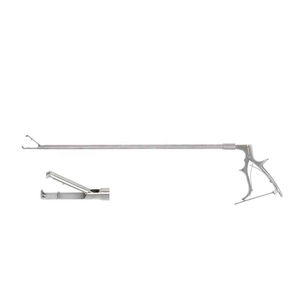 Forceps utérins en acier inoxydable de 10 mm x 31 cm, hystéroscope de qualité médicale, 2x3 dents, outil de chirurgie laparoscopique - Product Image 1