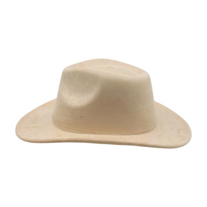 Chapeau de cowboy en daim simple, protection solaire, pour voyage en extérieur, chapeau haut de forme, mode unisexe, chapeau de cowboy uni - Product Image 4