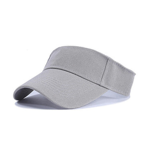 Wholesale Custom Logo Open Crown <b>Sun</b> Visor Cap Adjustable Sports <b>Golf</b> Tennis Visor <b>Hat</b> Breathable Summer Headwear - Product Image 3