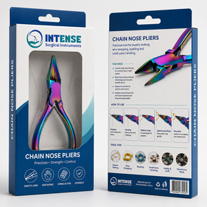 Alicates Profesionales de Acero Inoxidable para Joyería de Nariz con Cadena Arcoíris, Herramienta de Precisión para Enrollar Alambre - Product Image 6