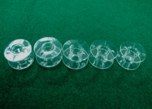 Bobina de plástico para máquina de coser AA0186 | Estuche Transparente de Plástico para Bobinas de Costura, Diseño Redondo y Simple, Accesorio para Máquina de Coser - Product Image 4