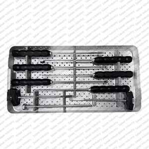 Salaar Industry Orthopedic Spine <b>PEEK</b> Lumbar PLIF Cage Manual CE Certified Spine Surgery Instruments Set - Product Image 4