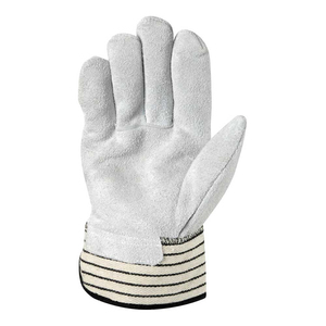 Guantes de Trabajo de Cuero Completos, Resistentes al Viento, con Palma Antideslizante para Uso en Exteriores, Unisex, Invierno - Product Image 1
