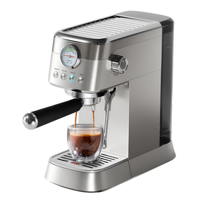 Cafetera Espresso Portátil Sudex HM1102MM, 20 BAR, Acero Inoxidable, Cafetera Eléctrica con Vaporizador de Leche - Product Image 2