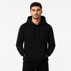 Sweat-shirt à capuche personnalisé pour homme, « Les tempêtes ne durent jamais », en polaire sublimé, streetwear, impression du logo de l'équipe, qualité professionnelle OEM - Product Image 1