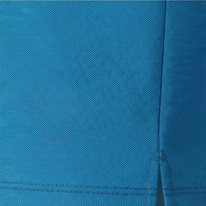 Polo à manches courtes bleu pour homme, tricoté, uni, décontracté, coupe classique, avec boutons - Product Image 5