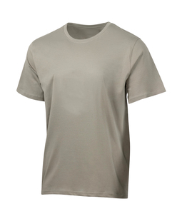 Camiseta básica de cuello redondo para hombre, manga corta, corte regular, informal, de color sólido, de algodón, jersey, diseño liso, negra, camiseta negra para hombre - Product Image 4