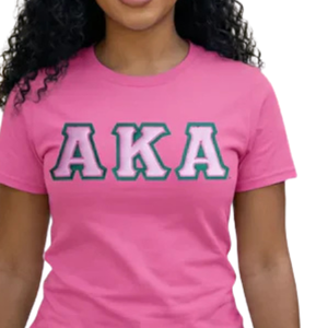 Camiseta de Alta Calidad para Mujer con Apliques de Letras, Doble Costura, Bordado, Algodón Suave, Informal, a la Moda, Talla 7 6 - Product Image 4