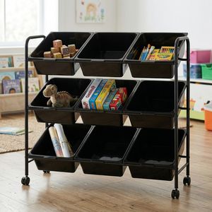 SALE EBay Wholesale Taiwan Home Storage Furniture Manufacturer MIT DIY Housewares Kids Room Plastic Storage Bins Toy Organizer - Product Image 4