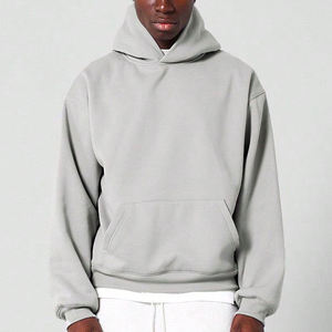 Sudadera con Capucha Vintage de Algodón Francés, Ecológica, de Secado Rápido, Casual, Lisa, Personalizable, de Alta Calidad, para Hombre, al por Mayor - Product Image 1