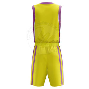 Uniforme de Baloncesto Deportivo, Diseño de Color Personalizado, Precio Accesible, Uniforme de Baloncesto de la Mejor Calidad - Product Image 2