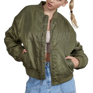 Blouson bomber tendance, coupe confortable avec coutures de qualité et tissu haut de gamme - Product Image 4