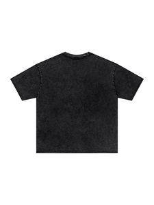 T-shirt surdimensionné 100 % coton personnalisé pour homme, 240 grammes, style streetwear, hip-hop, imprimé graphique DTF, streetwear - Product Image 5
