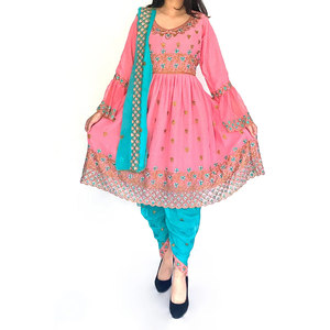 Robe afghane pour femmes, vêtements musulmans traditionnels modestes, broderie ethnique élégante, manches longues, tenue confortable et ample - Product Image 1