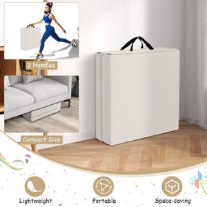 Colchoneta de Gimnasio Plegable Portátil con Asas para Práctica de Yoga - Product Image 6