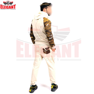 Two Piece Hoodie Sweatpants Set Fashion Sportswear Casual Streetwear Jogger Outfit OEM ODM Customized Made Tracksuits - Product Image 5