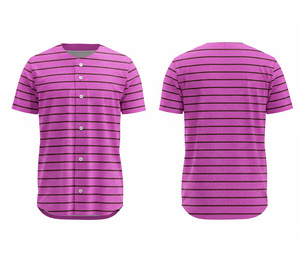 เสื้อเบสบอลแบบซับลิเมชั่นขายส่ง – ชุดทีมแบบกำหนดเองพร้อมโลโก้และหมายเลขตามสั่ง |   ฐานผ้าโพลีเอสเตอร์ที่ระบายอากาศได้ดี - Product Image 4