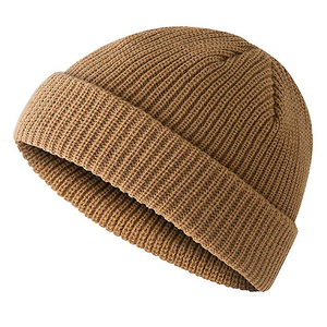 Casual Knit Beanie Hat Adults Smooth Feel <b>Winter</b> <b>Cap</b> Custom Design Outdoor Lifestyle Headwear Wholesale Production Export - Product Image 1
