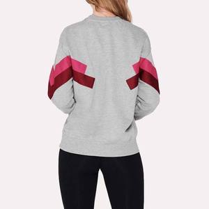 Sudaderas de Mujer de Color Sólido de Alta Calidad con Logotipo Personalizado, Sudadera para la Temporada de Verano, Mangas Largas, Camisetas Casuales Antiarrugas - Product Image 3