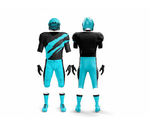 Fournisseur d'uniformes d'équipe de football américain personnalisés, vêtements de sport par sublimation, kit de football d'équipe |   Vêtements de sport en polyester respirant - Product Image 4
