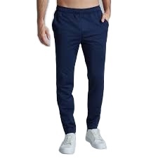 Pantalon de jogging de haute qualité pour hommes pantalon de jogging de couleur unie uni pantalon de jogging à bas prix design décontracté qualité orientée vers l'exportation - Product Image 5