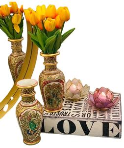 Peacock Grace Art Deco <b>Ceramic</b> Tabletop <b>Vase</b> - Product Image 1